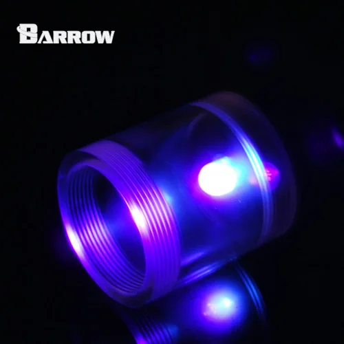 YGY 01 Барроу акриловые пасутся водяного охлаждения 12 v света G1/4 &quotопечатывание
