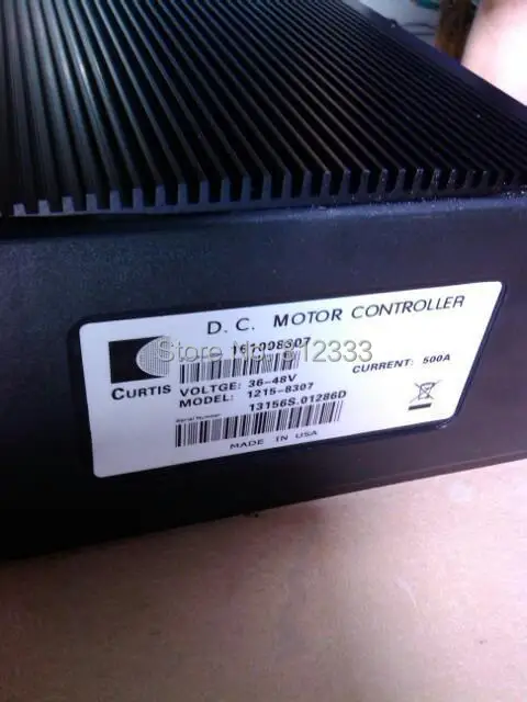 Натуральная CURTIS PMC 1215-8307 в, 36 В, 48 В, 500A серии-регулируемым приводом сертификации для Стакер для электрического погрузчика паллетные стеллажи гольф