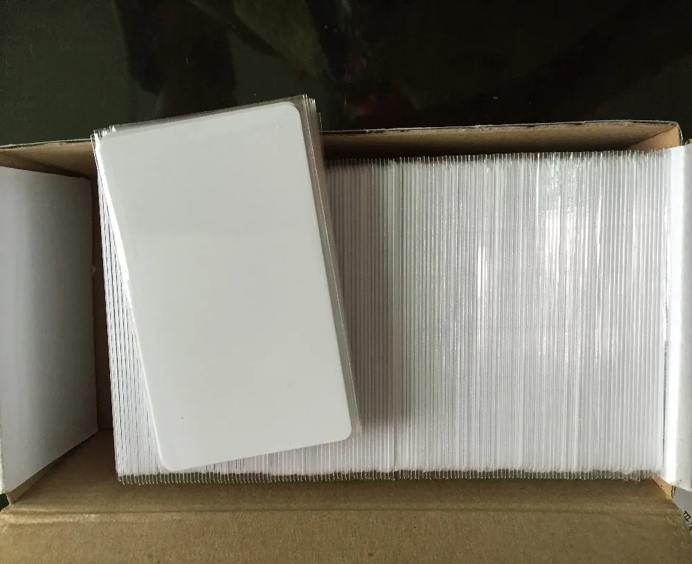 100 шт./лот 13.56 мГц IC смарт-карты для идентификации