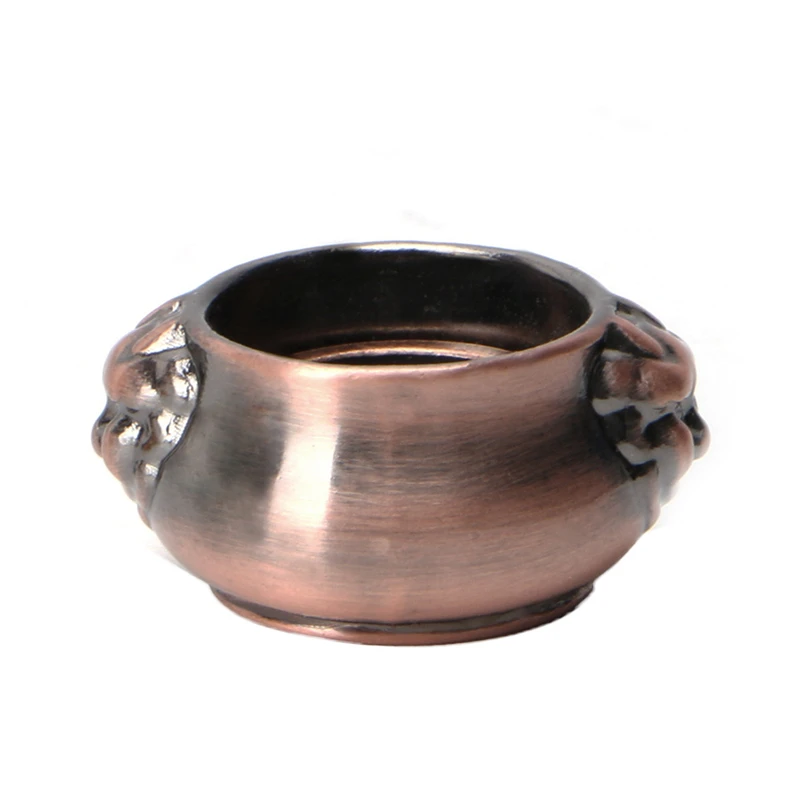 

Copper Mini Lion Ear Incense Coil Burner Censer Aromatherapy Pot Vintage W16 Drop ship