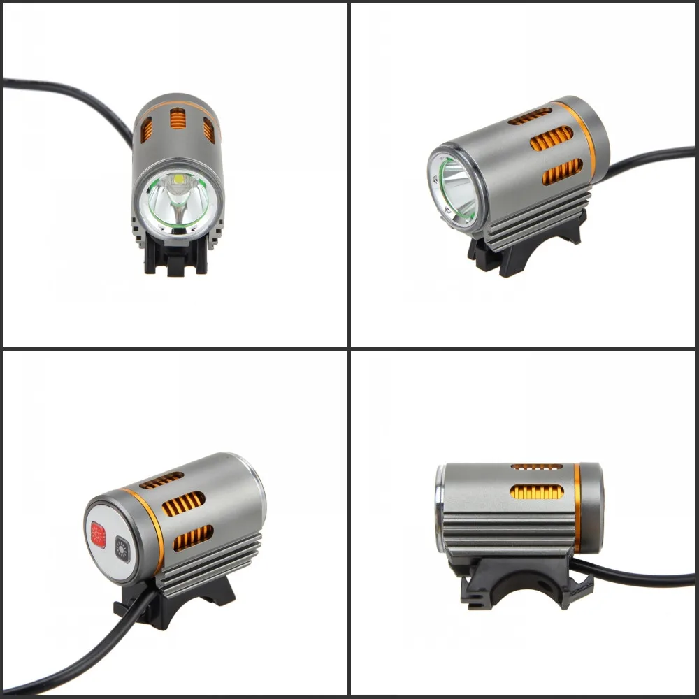 Top 2000Lm L2 LED Front Bicycle light MINI Bike Led Light Headlamp Headlight without Battery Set 5