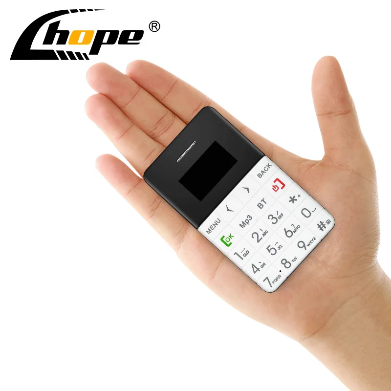 New Mini Card Phone AEKU Q5 Color Screen TF Card Credit