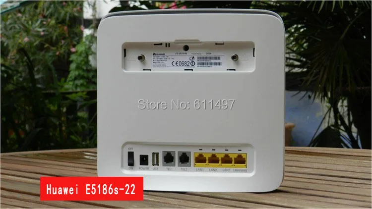HUAWEI Routeur 4G avec Carte Sim RJ45 Câble 4G LTE Wi-Fi 300Mbps E5186-22  Routeur WiFi Sans Fil - Cdiscount Informatique