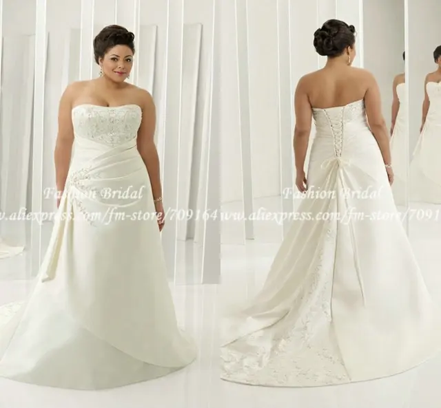 Twd075 Cap Sleeve Embroidered A Line Sweetheart Elegant Plus Size Twd075 Cap Sleeve Embroidered A Line Sweetheart Elegant Plus Size Corset Wedding Dress Bandage Gown