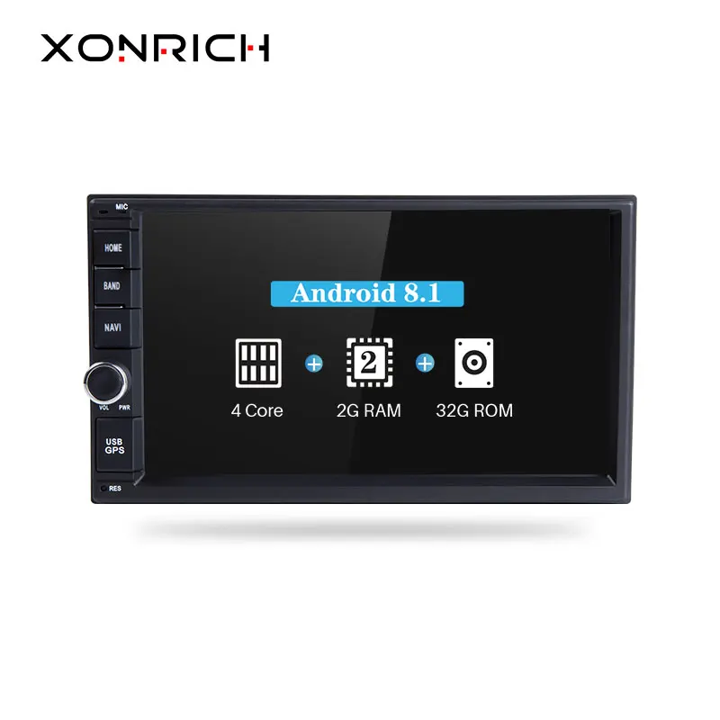 

2 Din Android 8.1 Car Multimedia Player For Nissan Qashqai X-trail Almera Note Juke AutoRadio GPS Navigation Video Tap PC Tablet