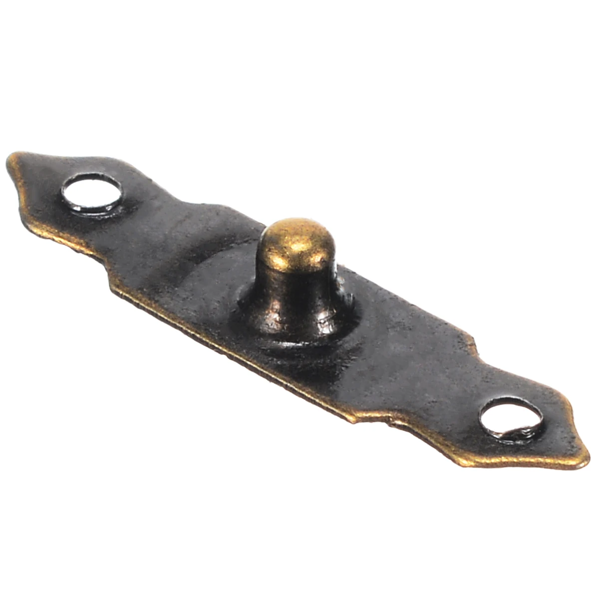 12pcs Mini Antique Brass Hasps Wooden Case Gift Box Decorative Hasp Latch With Screw Hook Lock Mayitr