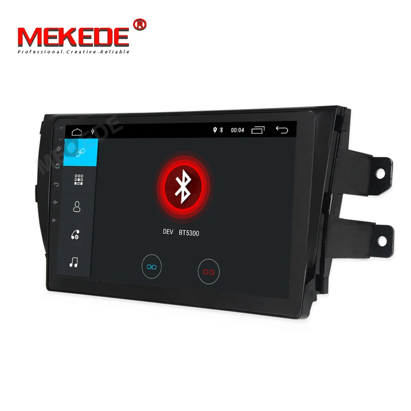 Sale MEKEDE Quad-core Android 8.1 HD 1024X600 car multimedia player for Zotye T600 support DVR view camera mirror link gps navigtaor 3