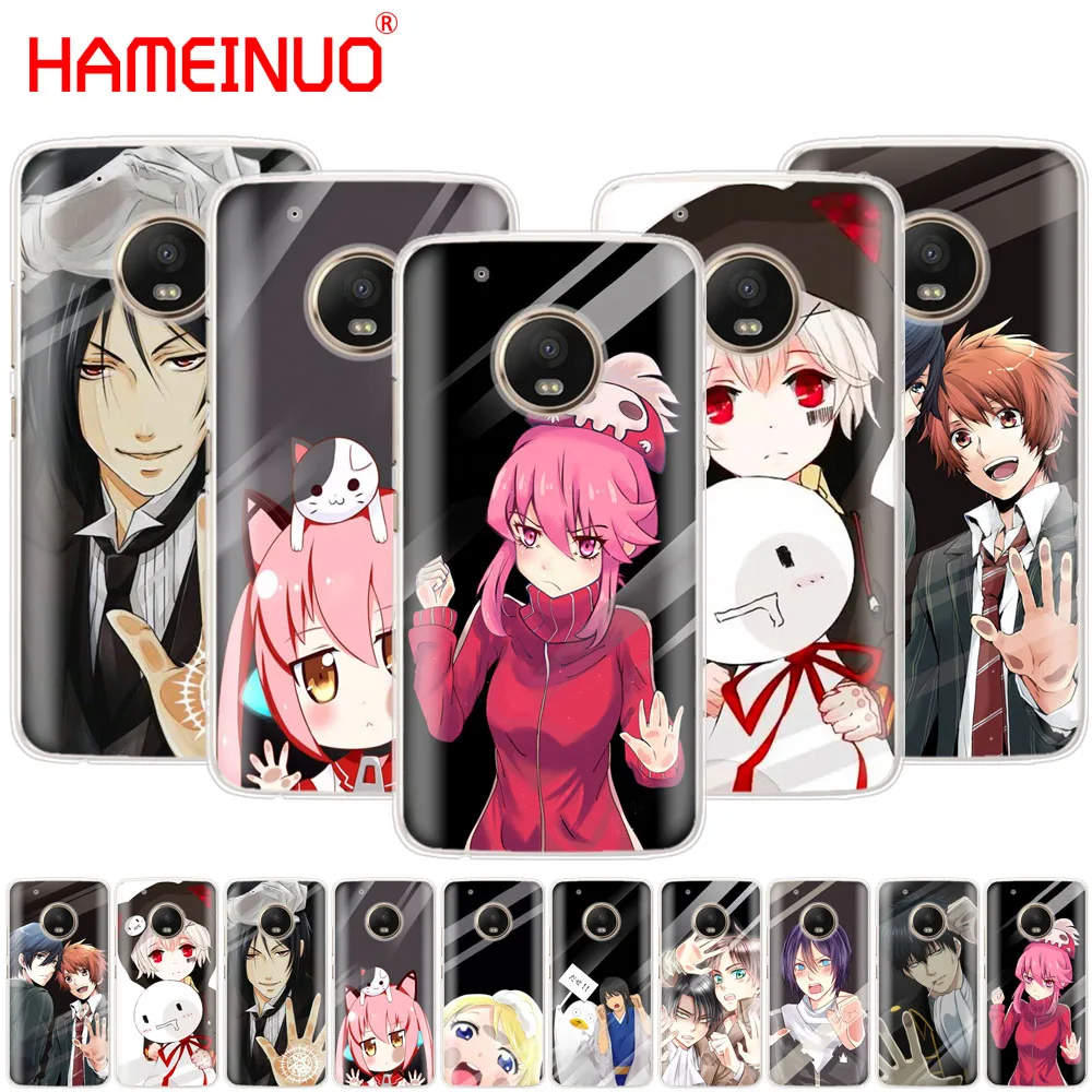 

HAMEINUO japanese anime girl touch glass kawaii case phone cover For Motorola Moto X4 C G6 G5 G5S G4 Z2 Z3 PLAY PLUS