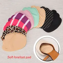 5 Pairs Sole High Heel Foot Cushions Forefoot Anti-Slip Insole Breathable Foot Pad Soft Insert PO66