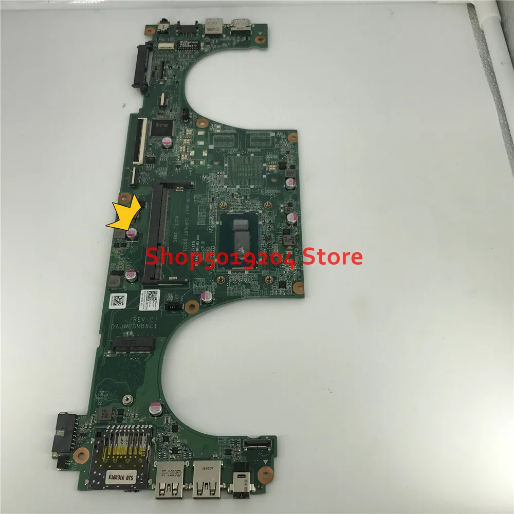 CN-041VDN 041VDN 41VDN для DELL Vostro 5480 V5480 материнская плата для ноутбука SR1EK I3-4005U Процессор DAJW8GMB8C1 JW8G материнская плата