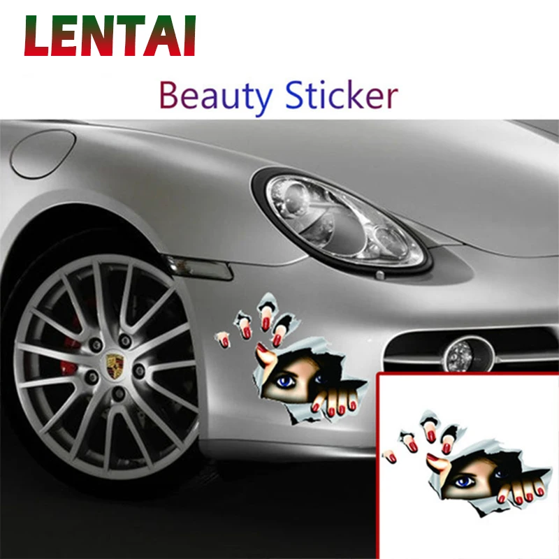 OVERE 1 шт. автомобильные 3D наклейки Стайлинг глаз для Renault Megane 3 Duster Logan Captur Clio Chevrolet