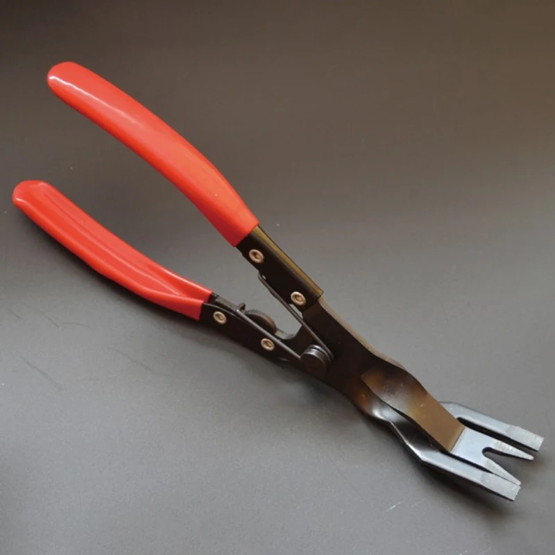 Open Light Pliers Under Pressure Buckle Clamp Plastic Remover Car