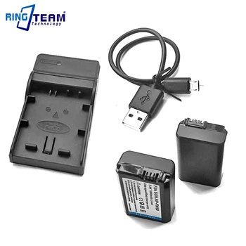 

(3-In-1) 2x NPFW50 NP-FW50 Battery and 1x USB Charger for Sony Alpha NEX & SLT Cameras A3000 A3500 A5000 A5100 A6000 DSC-RX10...