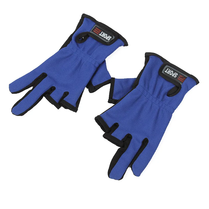 Уличные перчатки высокого качества противоскользящие перчатки для рыбалки дышащие износостойкие 3 низкорезные перчатки для рыбалки