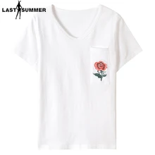 T Shirt Women Tee Shirts Short Sleeve O-neck T Shirt Cotton Fashion High Street Couple Tees Streetwear casual