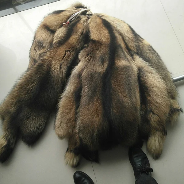 aliexpress com buy top quality natural raccoon fur pelt real
