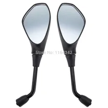 1 пара 10 мм по часовой стрелке в байкерском стиле черного цвета Зеркало заднего вида зеркала для BMW F800GS F650GS F800R 2008-2011