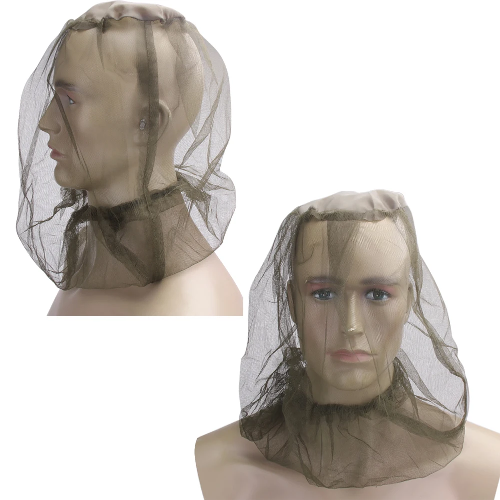 

1pcs Midge Mosquito Insect Hat Bug Mesh Head Net Face Protector Travel Hiking Face Protector Outdoor Camping Accessories