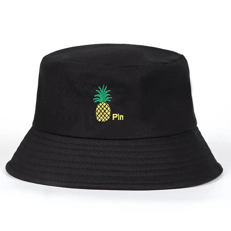 pineapple-pin-embroidery-bucket-hat-for-men-women-hip-hop-fisherman-hat-Adult-panama-bob-hat (3)