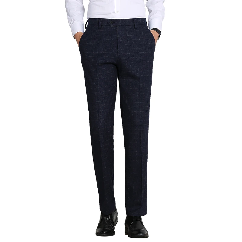 

The new 2018 men's casual pants fall lattice K1906 - P70 straight cultivate morality