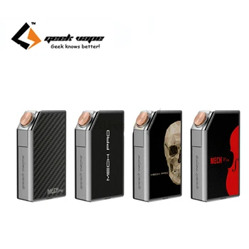 

Geekvape Interchangeable cover plates fit for Mech Pro ModGeekvape Mech Pro Kit black/carbon fiber/skull black /black & red