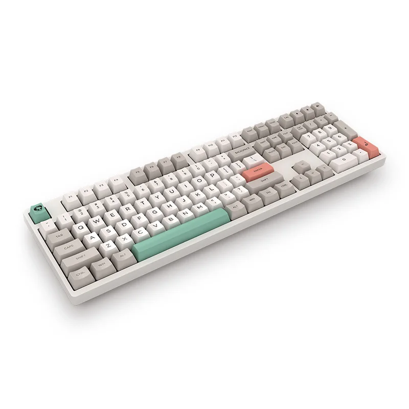 Новинка AKKO 3108 V2 9009 ретро Механическая клавиатура 108 клавиш USB Проводная тип c