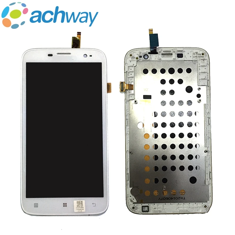 

100% Tested 5.5" For Lenovo A850 LCD Display Touch Screen Digitizer Assembly With Frame Replacement For Lenovo A850 LCD