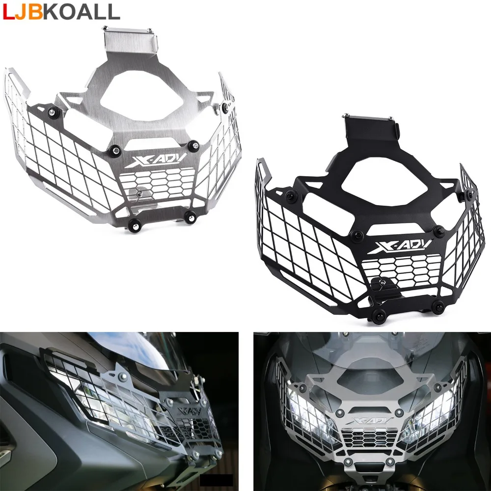 

XADV750 Motorcycle Headlight Head Lamp Light Grille Guard Cover Protector For Honda X-ADV XADV 750 2017 2018 Head light Grill