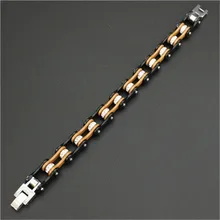 15$ pc байкер браслет из нержавеющей стали 316L модные ювелирные изделия браслет в байкерском стиле