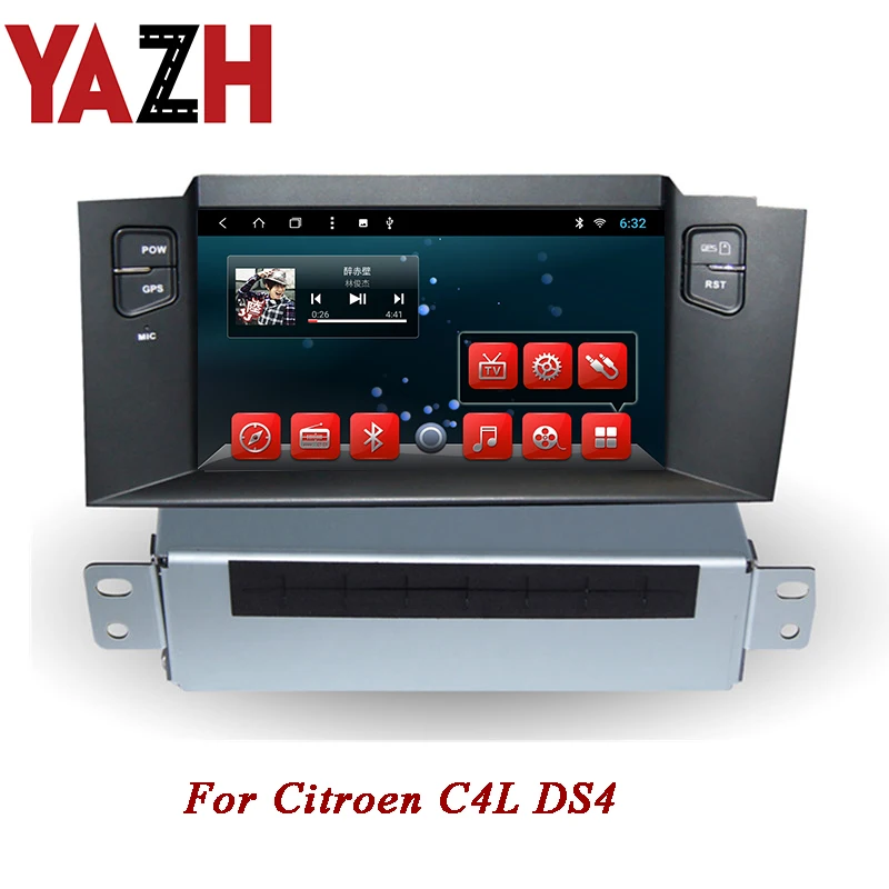 Perfect YAZH Android 9.0 Octa Core car gps navigation with 1080*800 IPS screen gps for Citroen C4L DS4 car stereo 1 din car head unit 0 Perfect YAZH Android 9.0 Octa Core car gps navigation with 1080*800 IPS screen gps for Citroen C4L DS4 car stereo 1 din car head unit 0