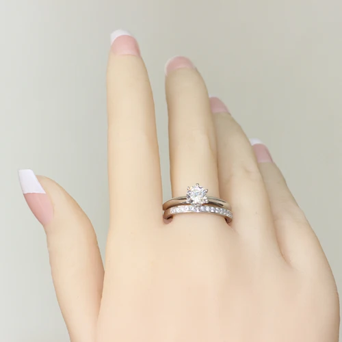 classic 1 carat nscd simulated diamond wedding ring setbridal set engagement ring set for women in rings from jewelry accessories on aliexpresscom - Engagement Wedding Ring Sets classic 1 carat nscd simulated diamond wedding ring setbridal set engagement ring set for women in rings from jewelry accessories on aliexpresscom - Engagement Wedding Ring Sets