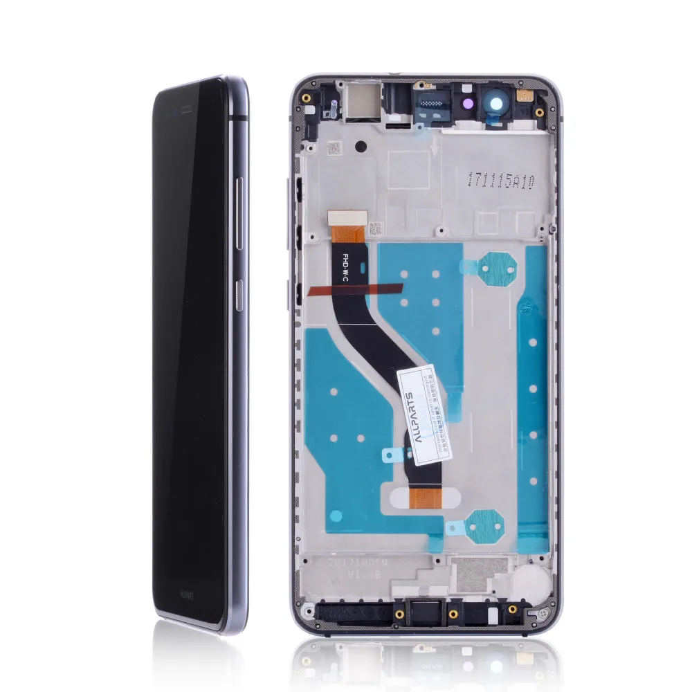 Цена исплей для HUAWEI P10 Lite Display LCD в сборе с тачскрином на рамке Оригинал 5.2 черный синий белый золото порошок Nova Lite lx1 lx2 WAS LX1