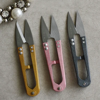 

cutter for leather thread Sewing Thread Scissors Stitches Cutter Embroidery Cross Stitch Clipper Fish Line Cutting Trimmer
