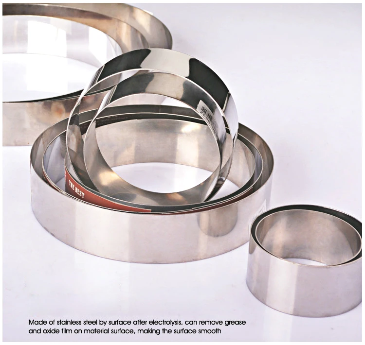Aliexpress Com Buy Round Stainless Steel Mousse Rings Aliexpress Com Buy Round Stainless Steel Mousse Rings