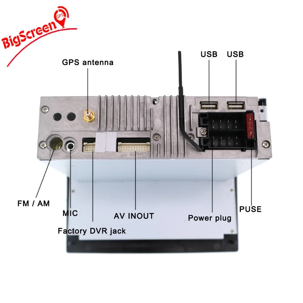 Автомагнитола на Android 10 4 + 64 ГБ DVD проигрыватель GPS мультимедийная стереосистема