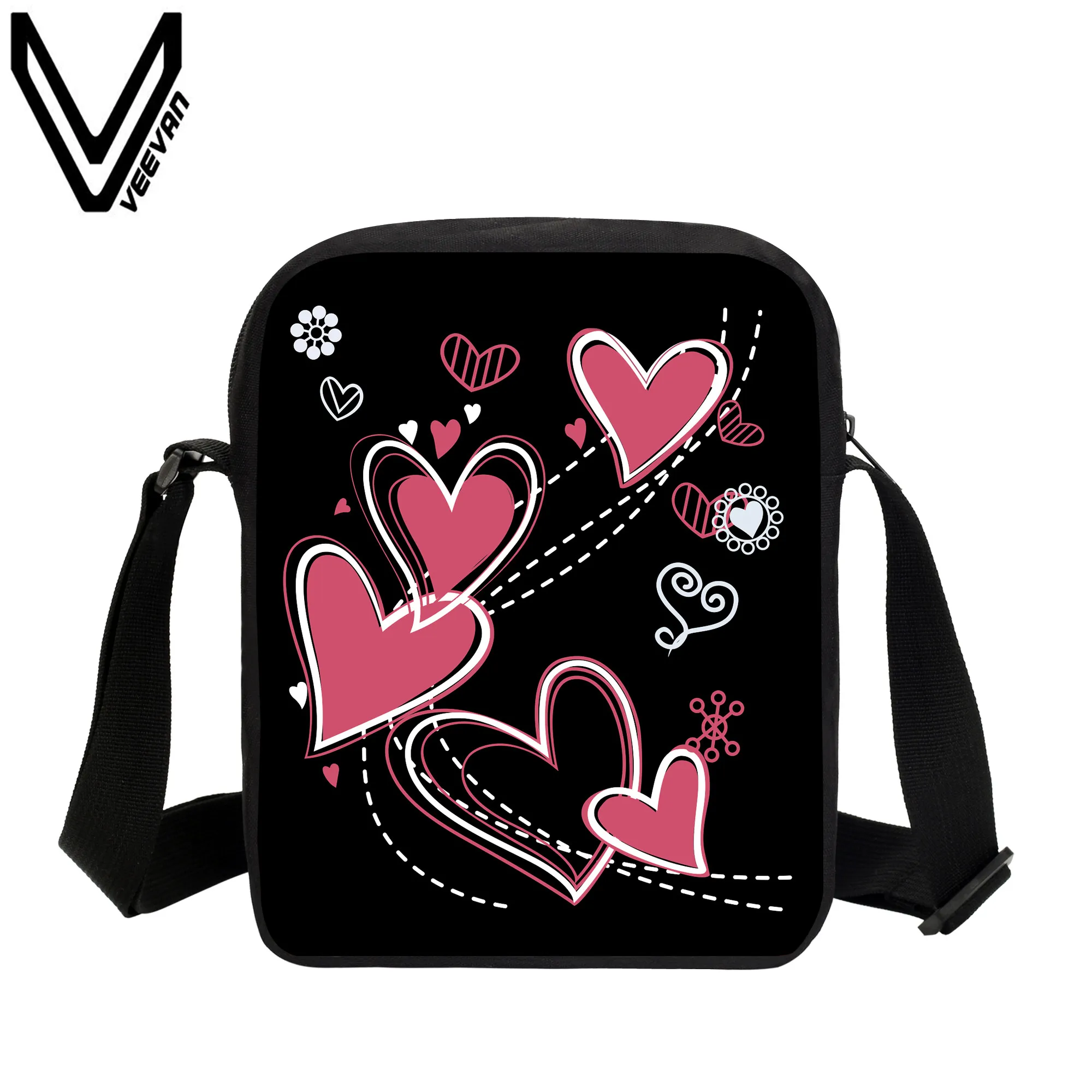 VEEVANV The Loves Messenger Book Bag Casual Style Messenger Bags for