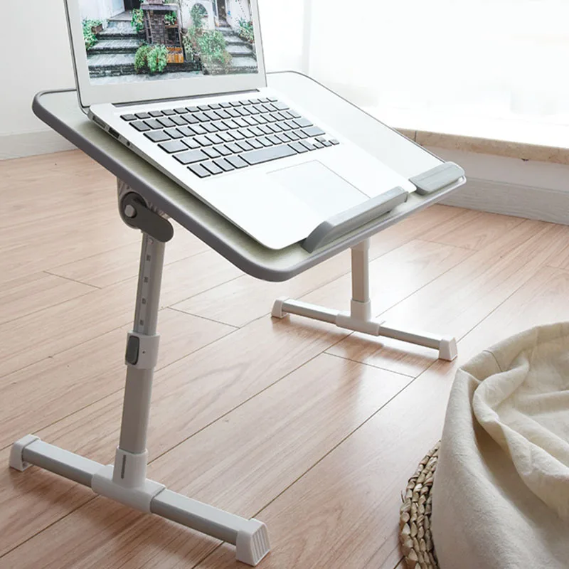 Регулируемый ноутбук стол с охлаждающим вентилятором портативный стоящий стол кровать складной диван лоток для завтрака JLRJ88
