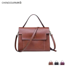 Модная качественная сумка chengguan из 1045 натуральной кожи, сумка на одно плечо, Наклонная Сумка на плечо для женщин, популярная ручная работа