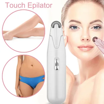 

Best Electric Body Hair Removal Epilator Permanent Shaving for Women Men Painless Shaver-White