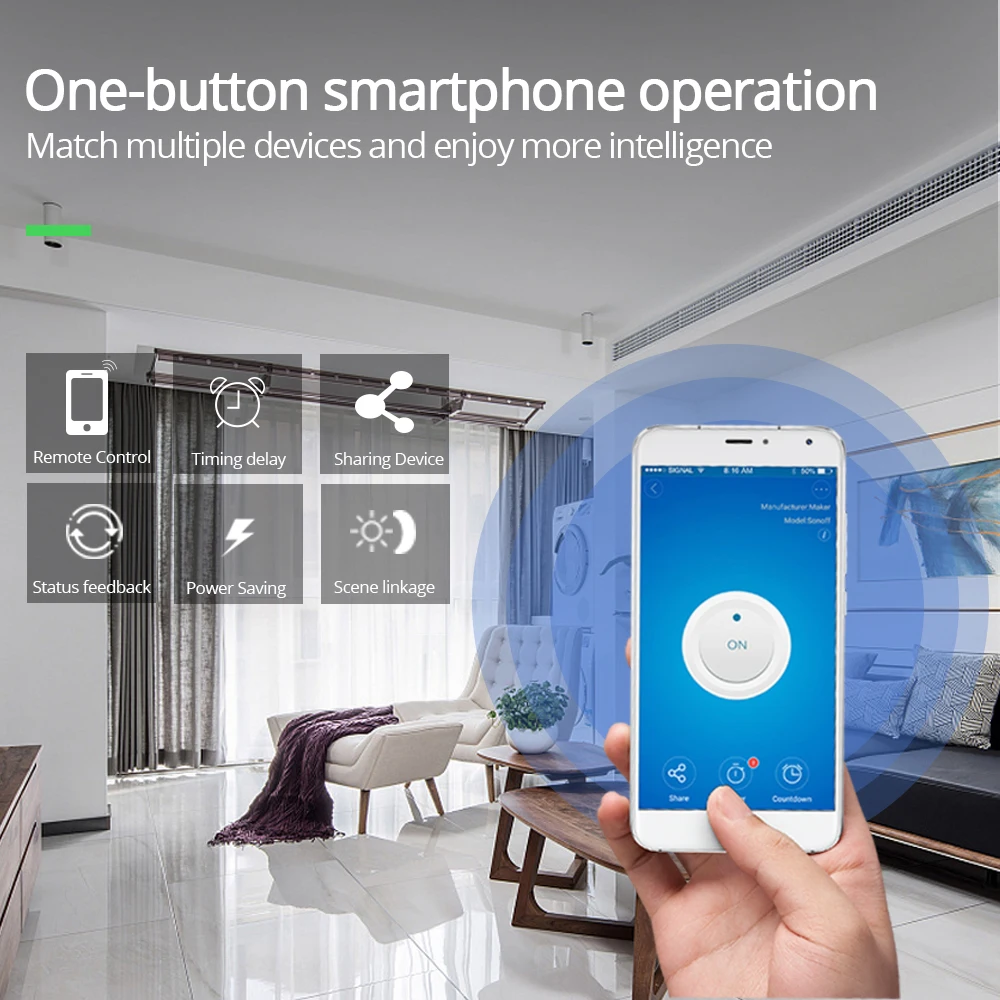 TISHRIC 10/16A умный дом автоматизации основные беспроводные Wifi переключатель DIY реле