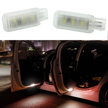 

2X Car Door Light Led Logo Light For Audi A42007-2017 Courtesy Accessories