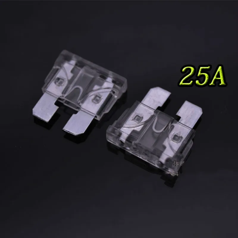 10x Car 25A 25 Amp ATC Blade Fuses Auto Automotive Car Boat Truck Blade