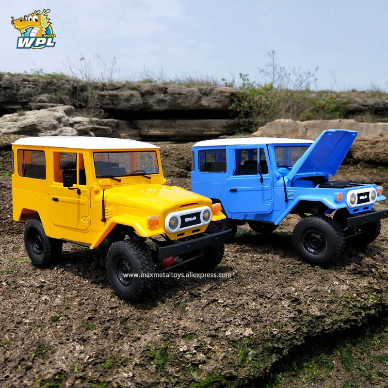 WPL C34K KM металлический 1:16 Toyota FJ40 4WD для скалолазания на внедорожнике, автомобиль с дистанционным управлением, аксессуары для самостоятельной сборки, модифицированная модель игрушек для мальчиков