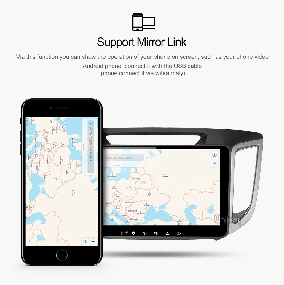 Discount AIX251071 uniway 8 core android 8.1 car dvd for Hyundai creta ix25 2014 2015 2016 car radio player gps navigation 17 Discount AIX251071 uniway 8 core android 8.1 car dvd for Hyundai creta ix25 2014 2015 2016 car radio player gps navigation 17