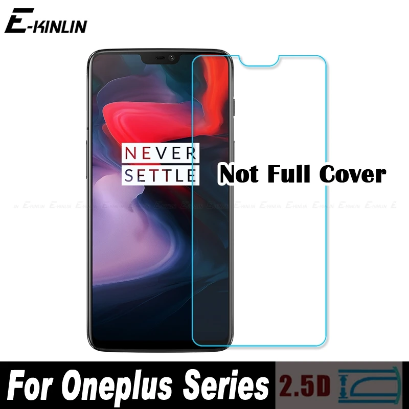 

0.3mm 2.5D Tempered Glass For One Plus Oneplus 7 6T 6 5T 5 3T 3 A6010 A6000 A5010 A5000 Screen Protector Protective Glass Film