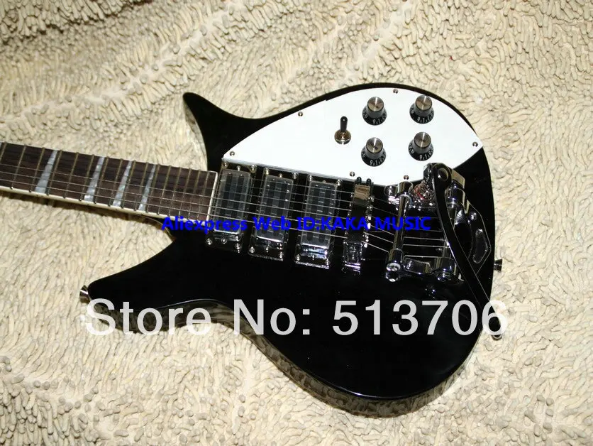 

New Arrival Black 3 Pickups 325 330 Electric Guitar Bigbys Best Free Shipping