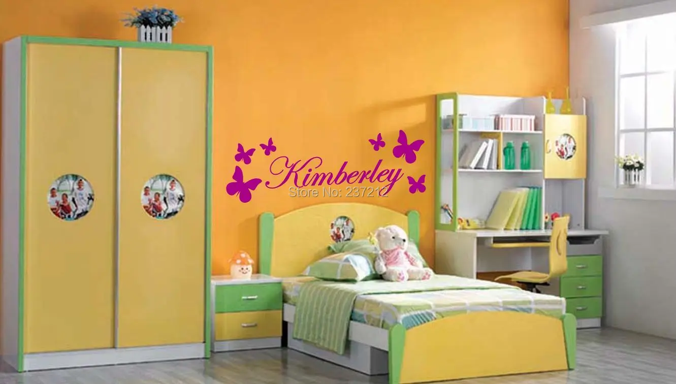 Personalised Butterfly Name Wall Sticker Wall Art Decal Any Name Kids Bedroom / Free shipping-in Wall Stickers from Home & Garden on Aliexpress.com | ... Personalised Butterfly Name Wall Sticker Wall Art Decal Any Name Kids Bedroom / Free shipping-in Wall Stickers from Home & Garden on Aliexpress.com | ...