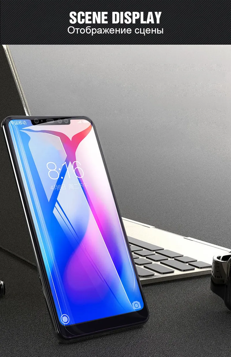 3D Protective Glass on For Xiaomi Redmi Note 6 Pro Redmi 6 Pro 6 6A Glass Tempered Screen Protector Film For Xiaomi Mi A2 Lite