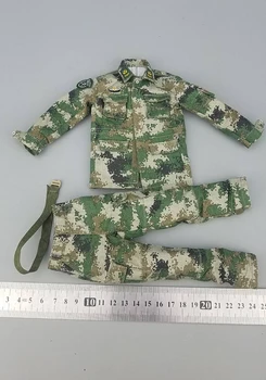 

1/6 Scale FS73019 Army Machine Gunner's Camouflage Coat and Pants Set Models fro 12''Action Figures Bodies Accessories