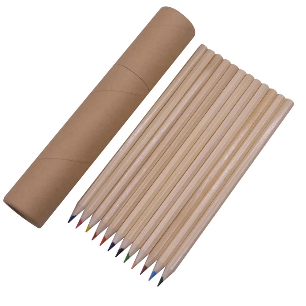 12 шт. деревянные цветные карандаши 172*3 мм|wooden color pencil|pencil woodwooden pencil |
